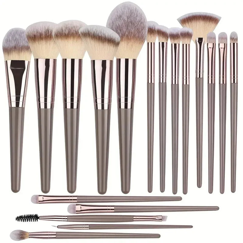3-20Pcs Premium Makeup Brushes Set