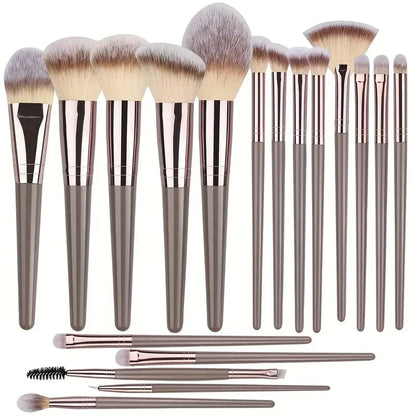 3-20Pcs Premium Makeup Brushes Set