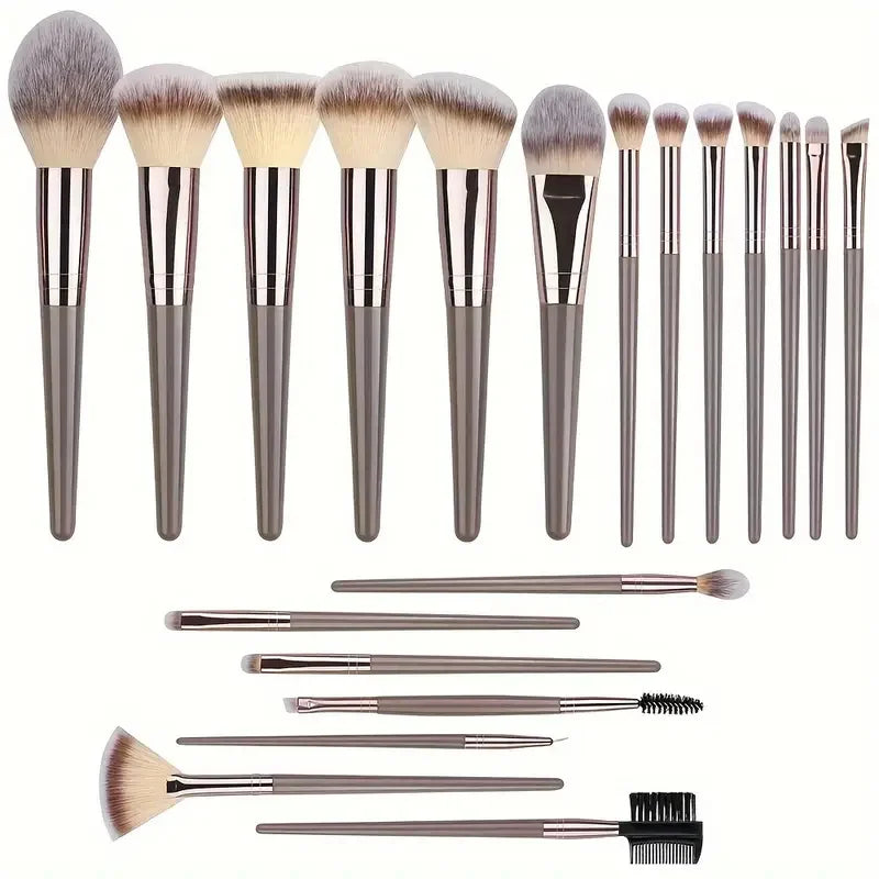 3-20Pcs Premium Makeup Brushes Set