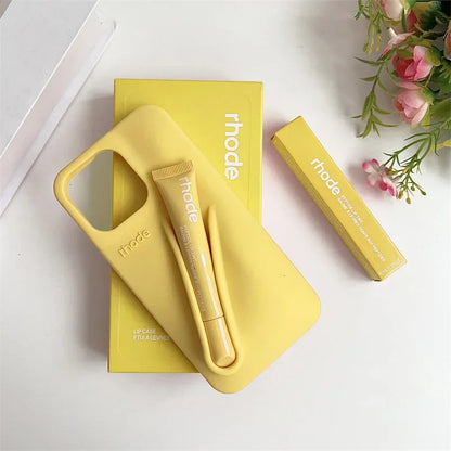 Brand RHODE Lip Gloss Case For iPhone 17 Air 16 15 14 13 12 11 Pro Max