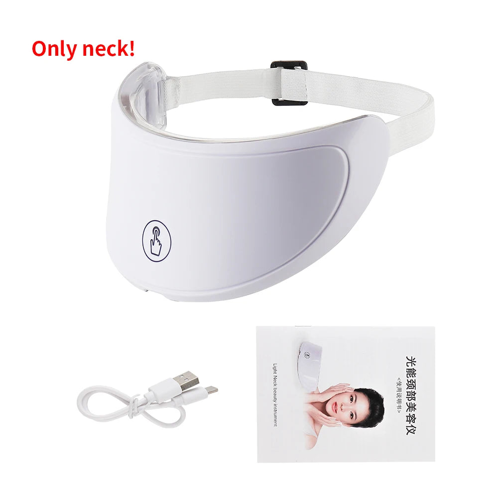 Wireless 7 Colors LED Face Beauty Machine Photon Facial Neck Skin