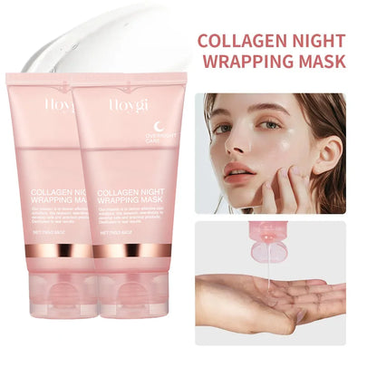 Collagen Overnight Wrapping Peel Off Facial Mask Set