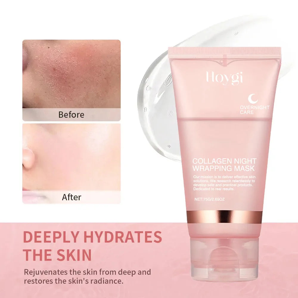 Collagen Overnight Wrapping Peel Off Facial Mask Set