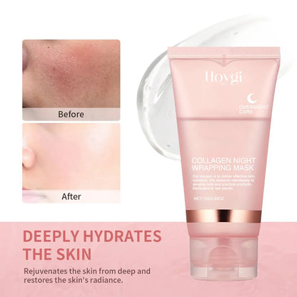 Collagen Overnight Wrapping Peel Off Facial Mask Set