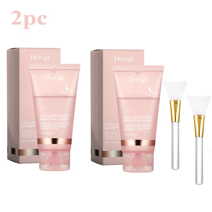 Collagen Overnight Wrapping Peel Off Facial Mask Set