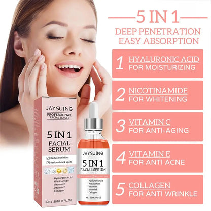 5 In 1 Fade fine lines Firming Face Serum