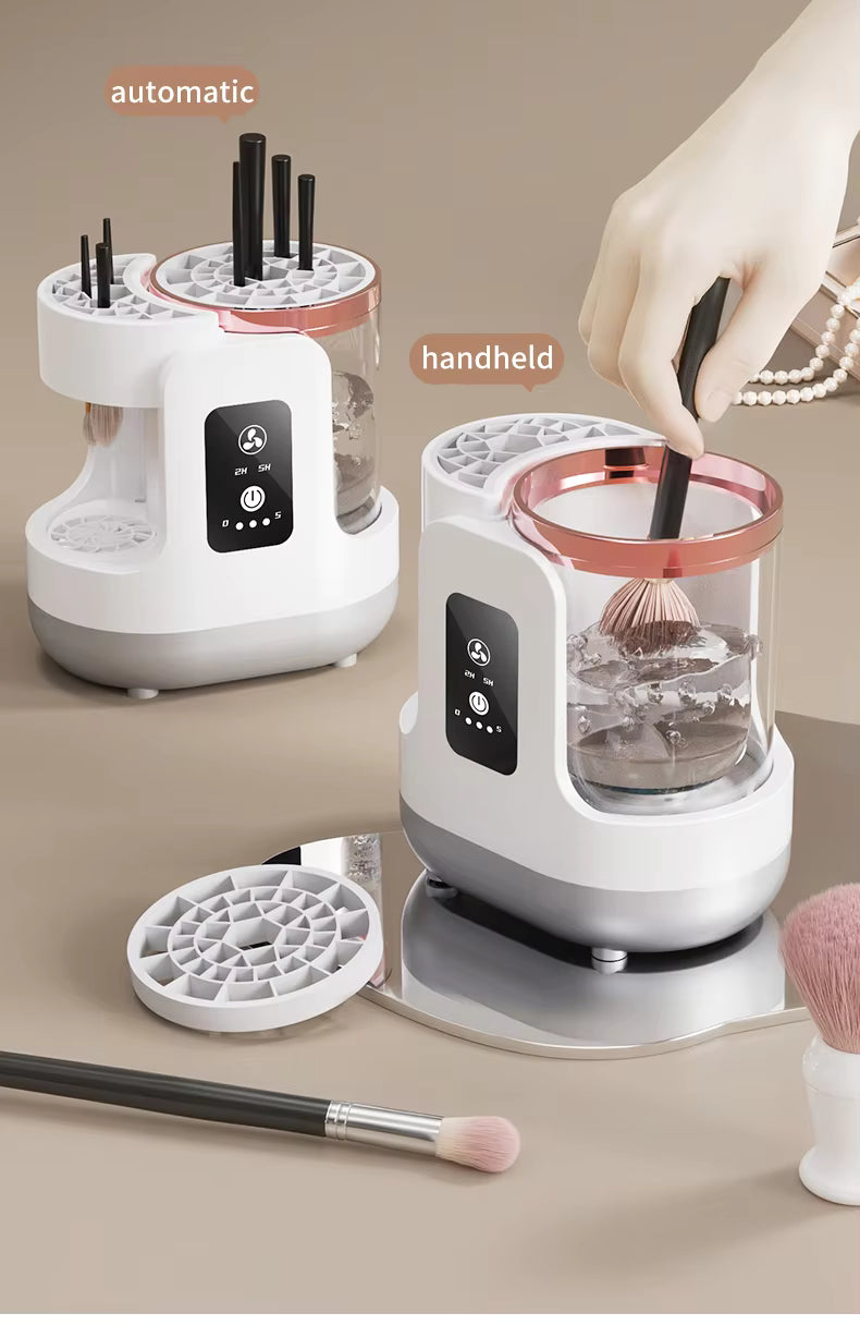 3-in-1 Automatic Makeup Brush Cleaner