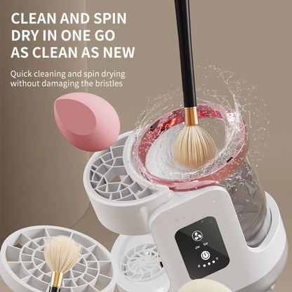 3-in-1 Automatic Makeup Brush Cleaner