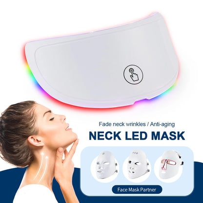 Wireless 7 Colors LED Face Beauty Machine Photon Facial Neck Skin