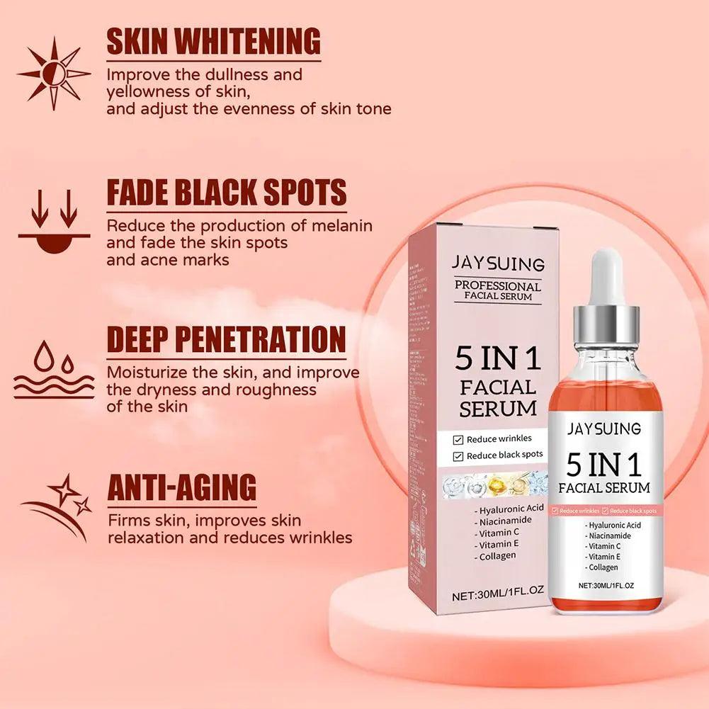 5 In 1 Fade fine lines Firming Face Serum