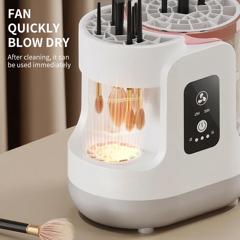 3-in-1 Automatic Makeup Brush Cleaner